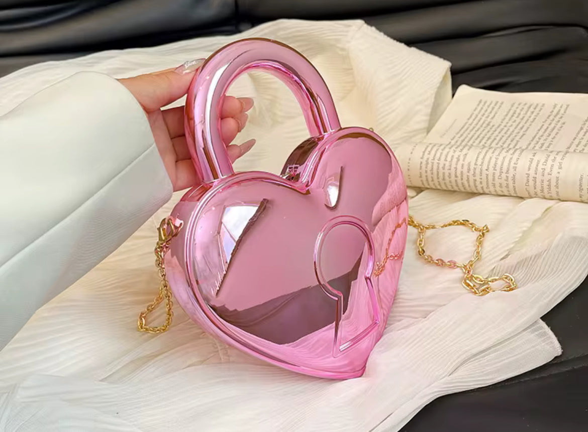 Heart crossbody bag